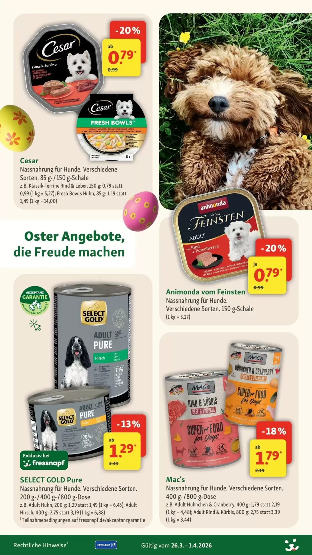 Fressnapf Prospekt (ab 25.03.2026) zum Blättern - Seite 4