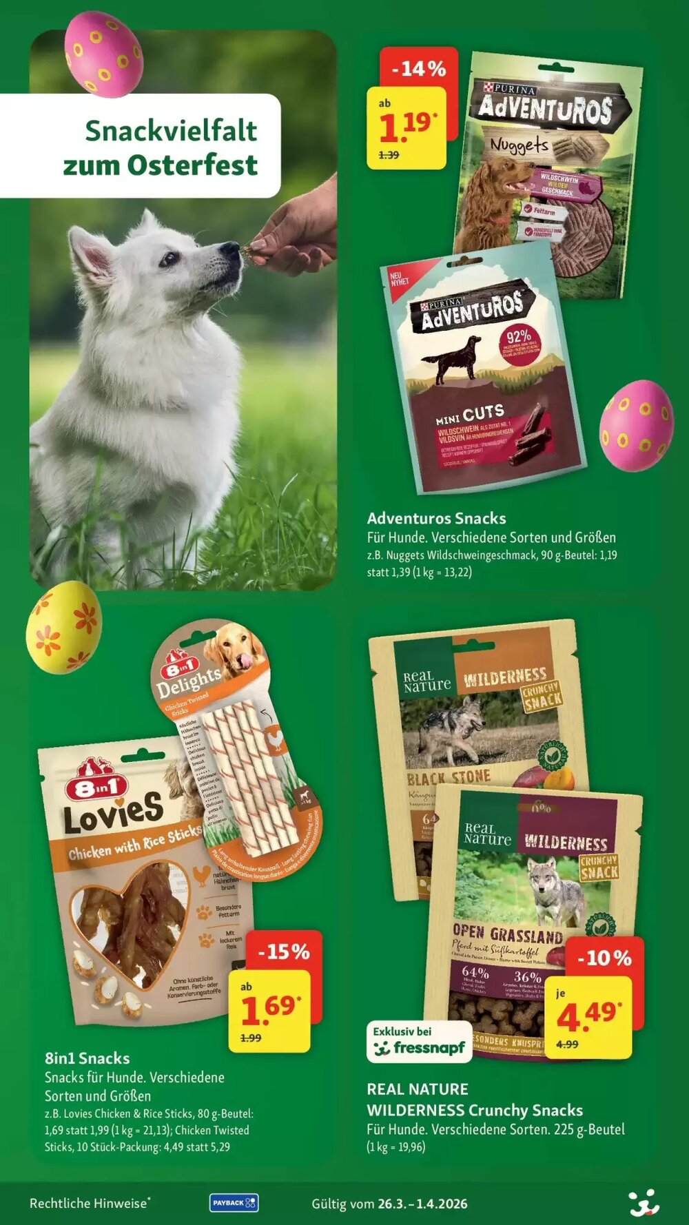 Fressnapf Prospekt (ab 25.03.2026) zum Blättern - Seite 8