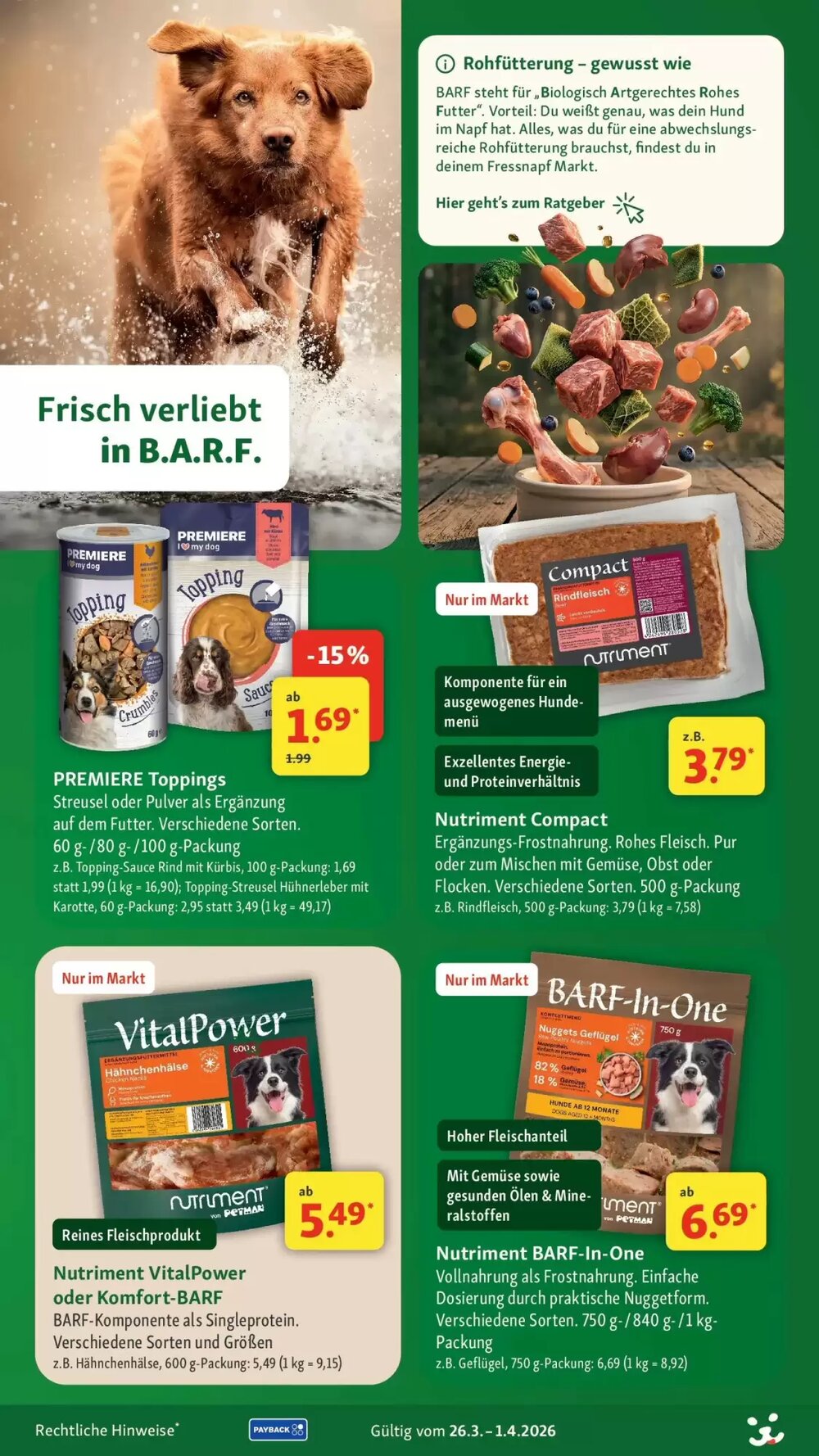 Fressnapf Prospekt (ab 25.03.2026) zum Blättern - Seite 9