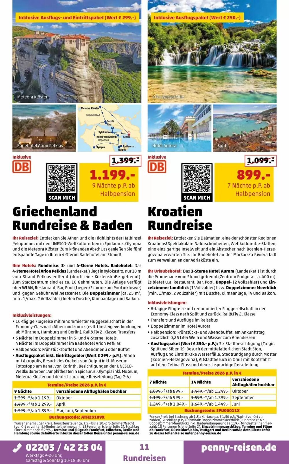 Penny Reisen Prospekt (ab 25.03.2026) zum Blättern - Seite 11