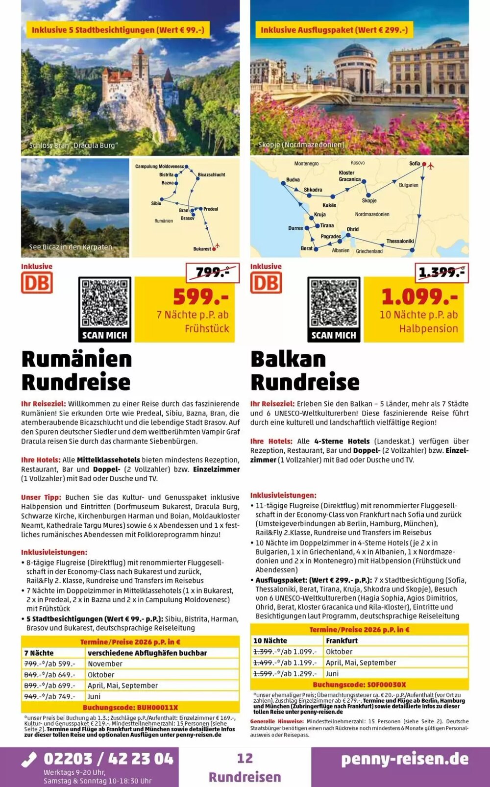Penny Reisen Prospekt (ab 25.03.2026) zum Blättern - Seite 12