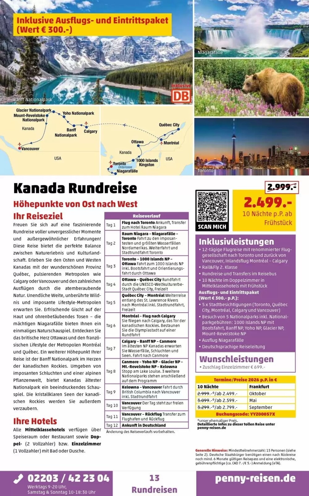 Penny Reisen Prospekt (ab 25.03.2026) zum Blättern - Seite 13