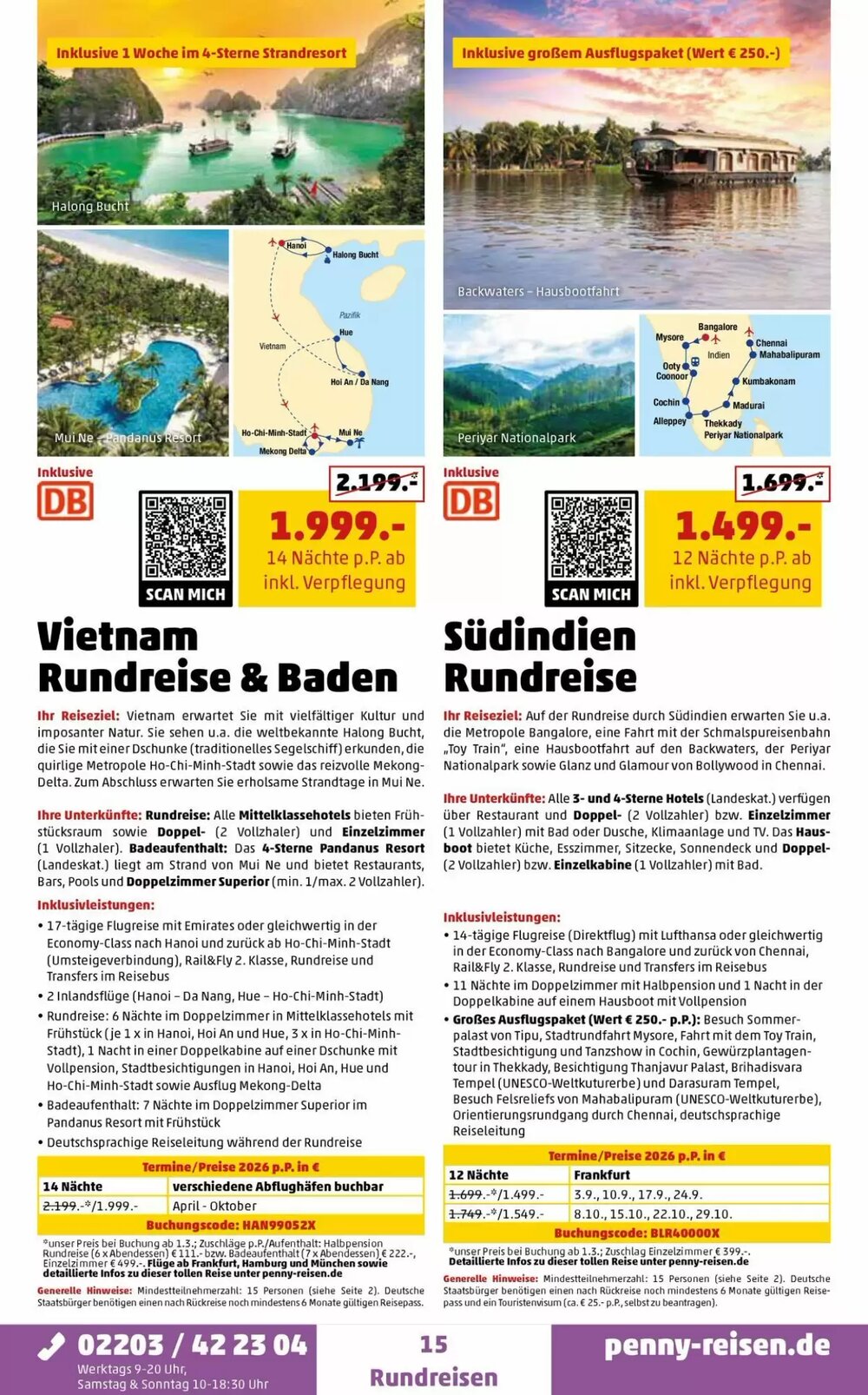 Penny Reisen Prospekt (ab 25.03.2026) zum Blättern - Seite 15