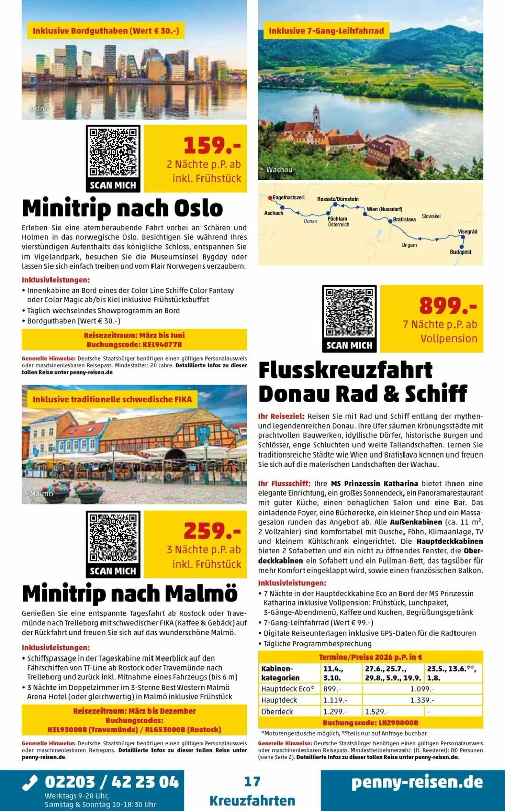 Penny Reisen Prospekt (ab 25.03.2026) zum Blättern - Seite 17