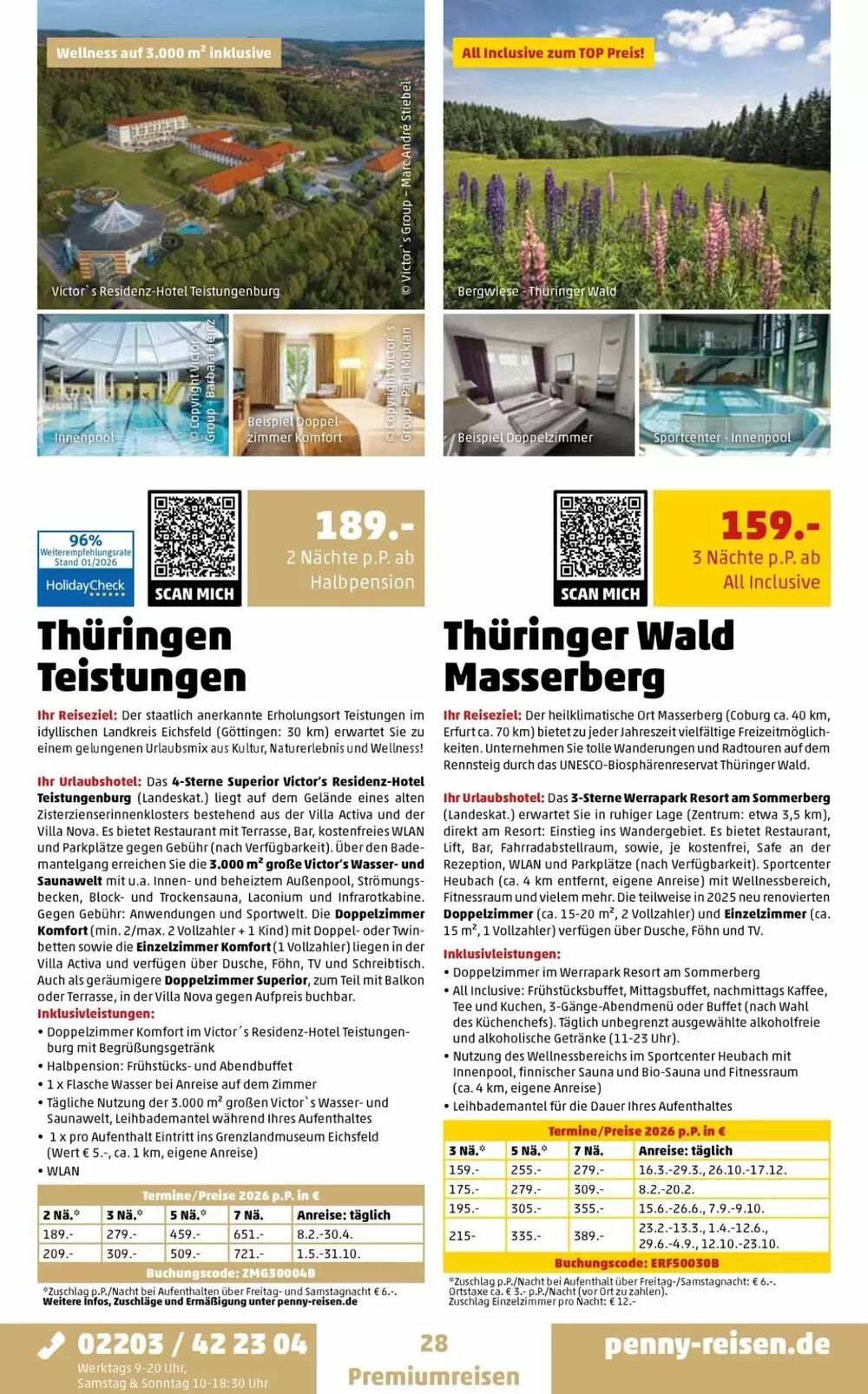 Penny Reisen Prospekt (ab 25.03.2026) zum Blättern - Seite 28