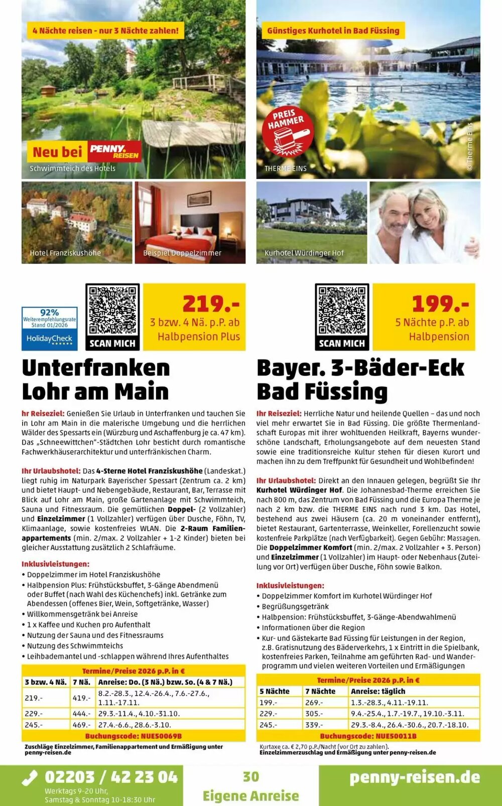 Penny Reisen Prospekt (ab 25.03.2026) zum Blättern - Seite 30