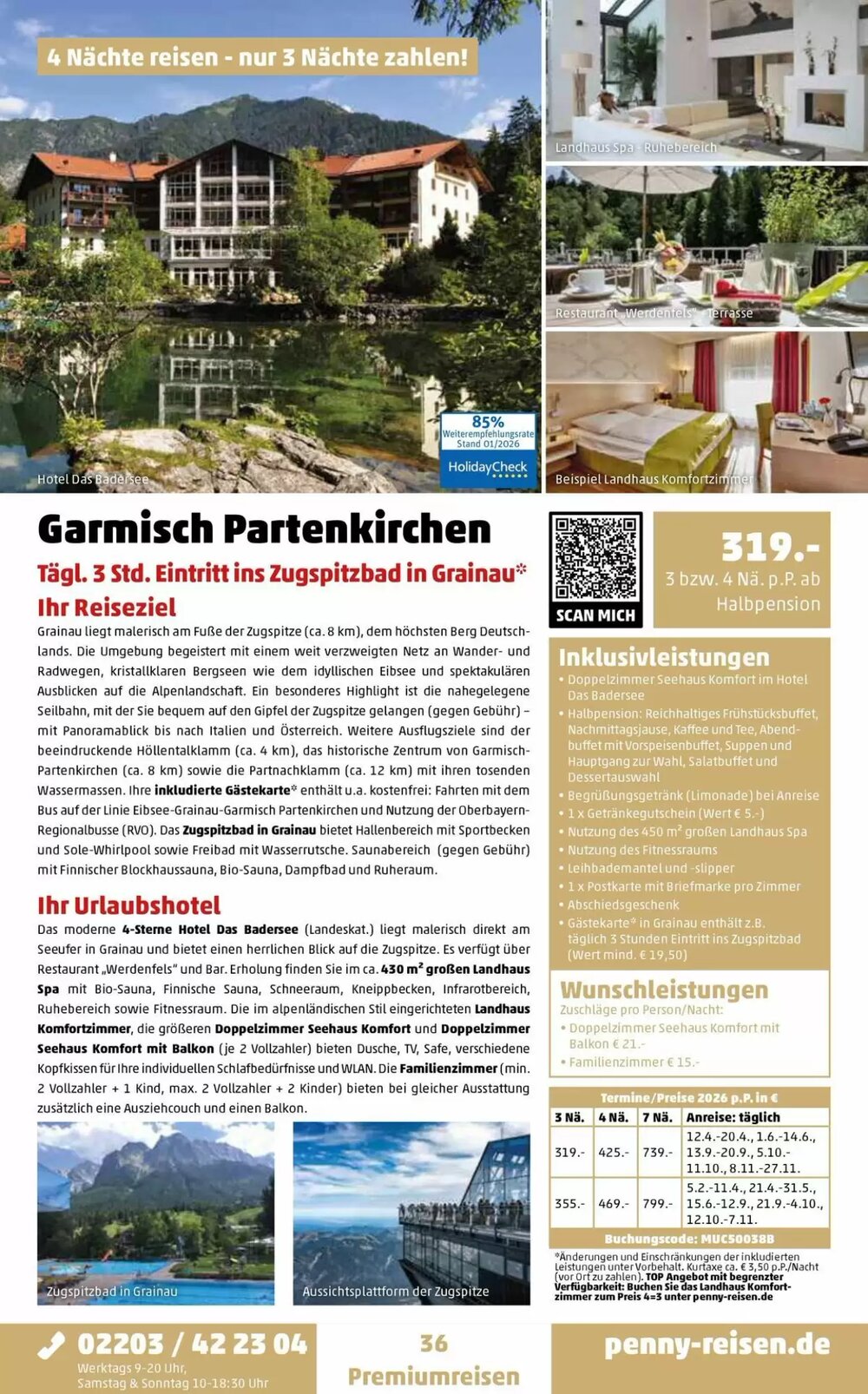 Penny Reisen Prospekt (ab 25.03.2026) zum Blättern - Seite 36