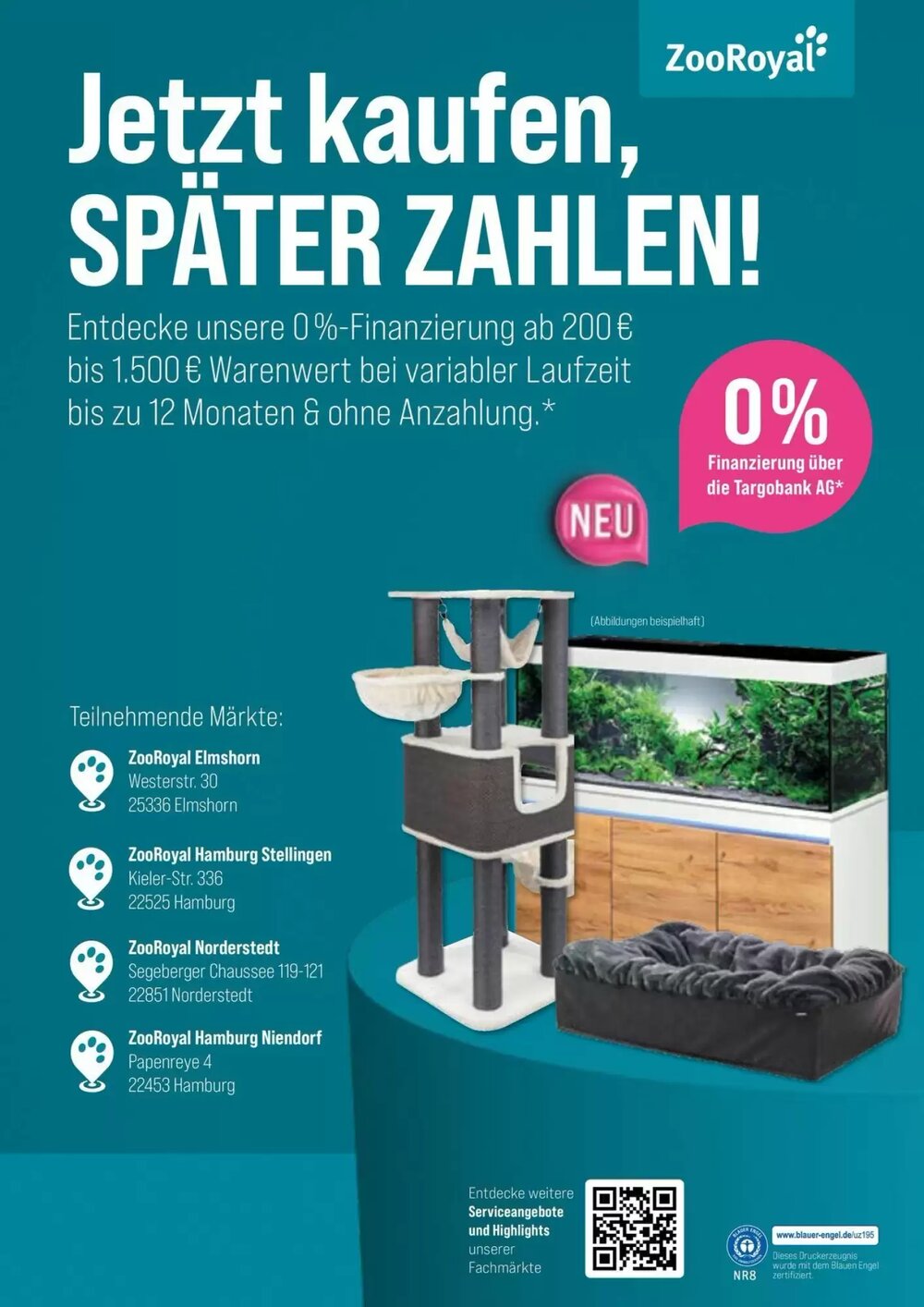 ZooRoyal Prospekt (ab 25.03.2026) zum Blättern - Seite 1