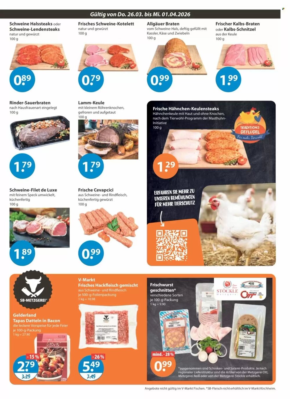 V Markt Prospekt (ab 26.03.2026) zum Blättern - Seite 3