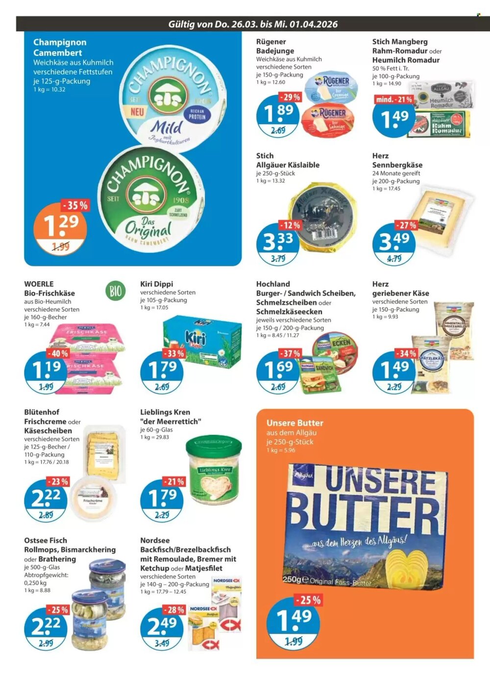 V Markt Prospekt (ab 26.03.2026) zum Blättern - Seite 6