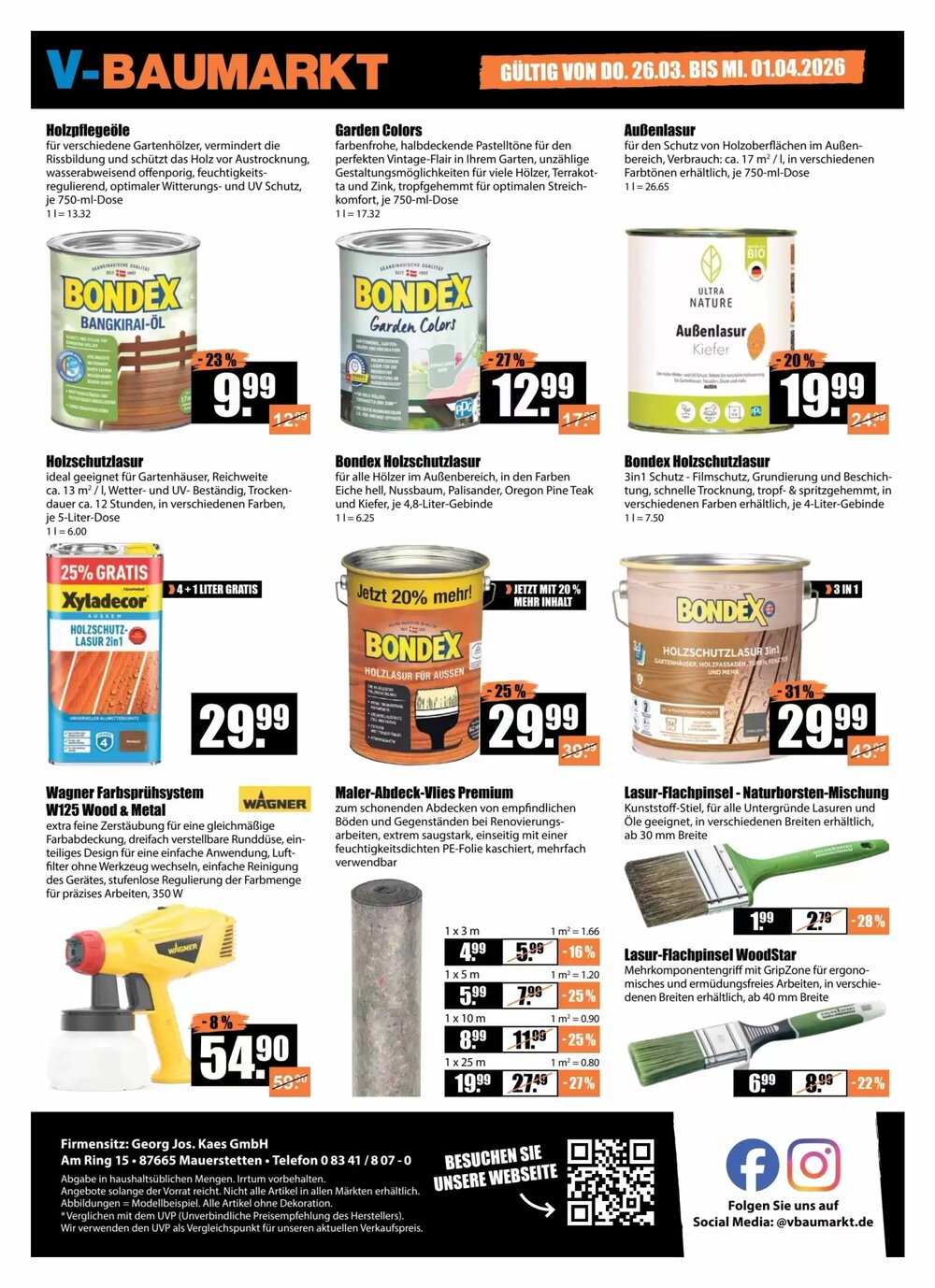 V Baumarkt Prospekt (ab 26.03.2026) zum Blättern - Seite 12