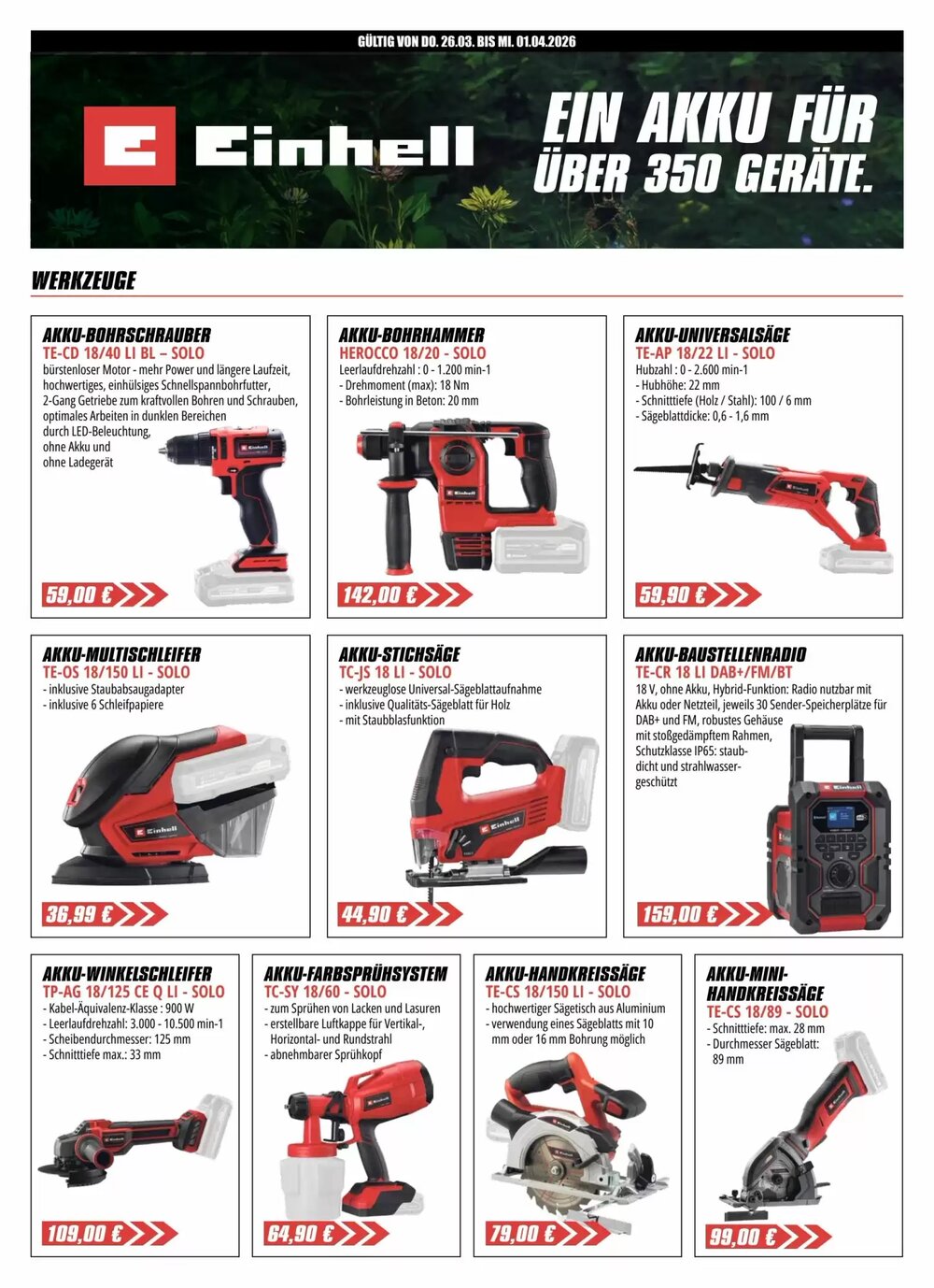 V Baumarkt Prospekt (ab 26.03.2026) zum Blättern - Seite 8