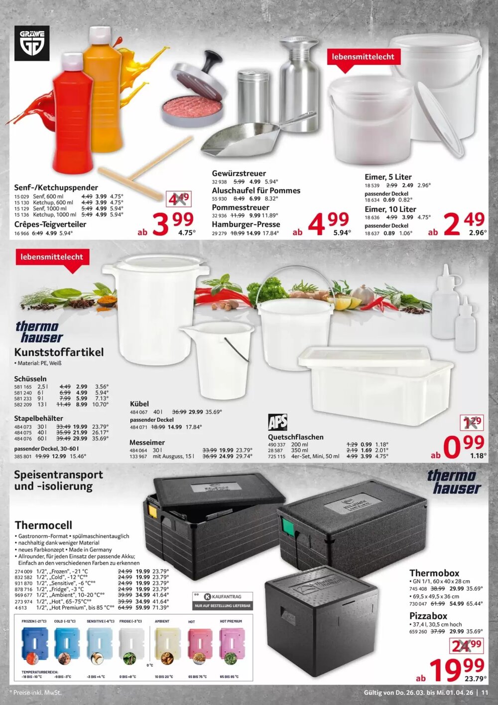 Selgros Prospekt (ab 26.03.2026) zum Blättern - Seite 11