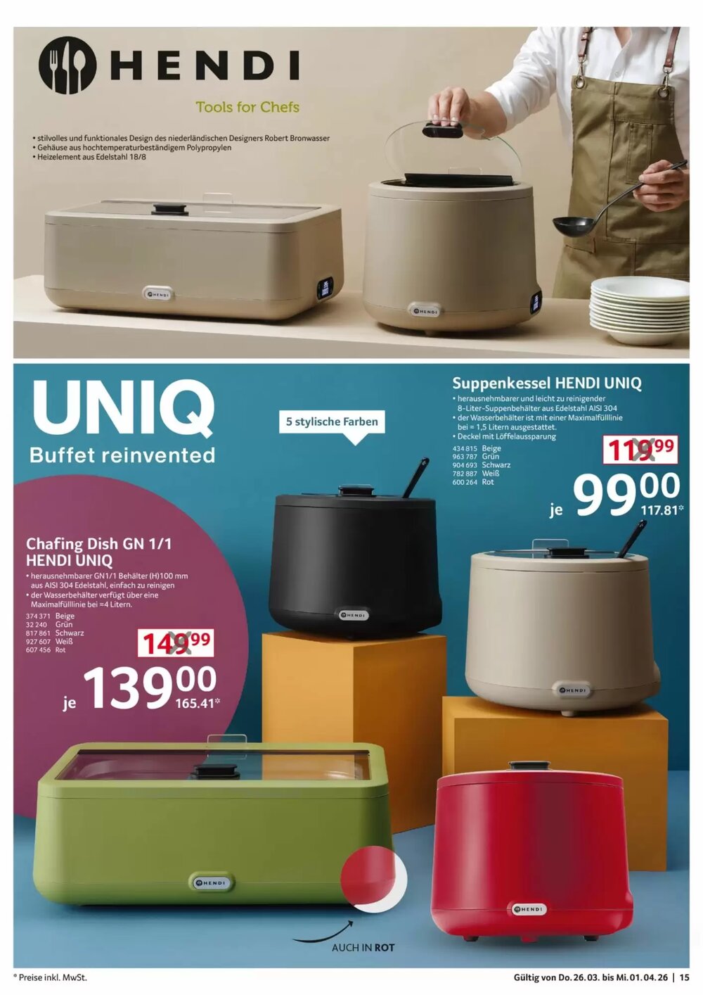 Selgros Prospekt (ab 26.03.2026) zum Blättern - Seite 15