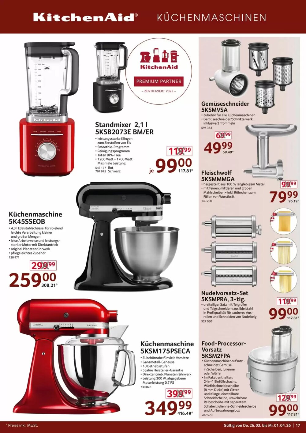 Selgros Prospekt (ab 26.03.2026) zum Blättern - Seite 17