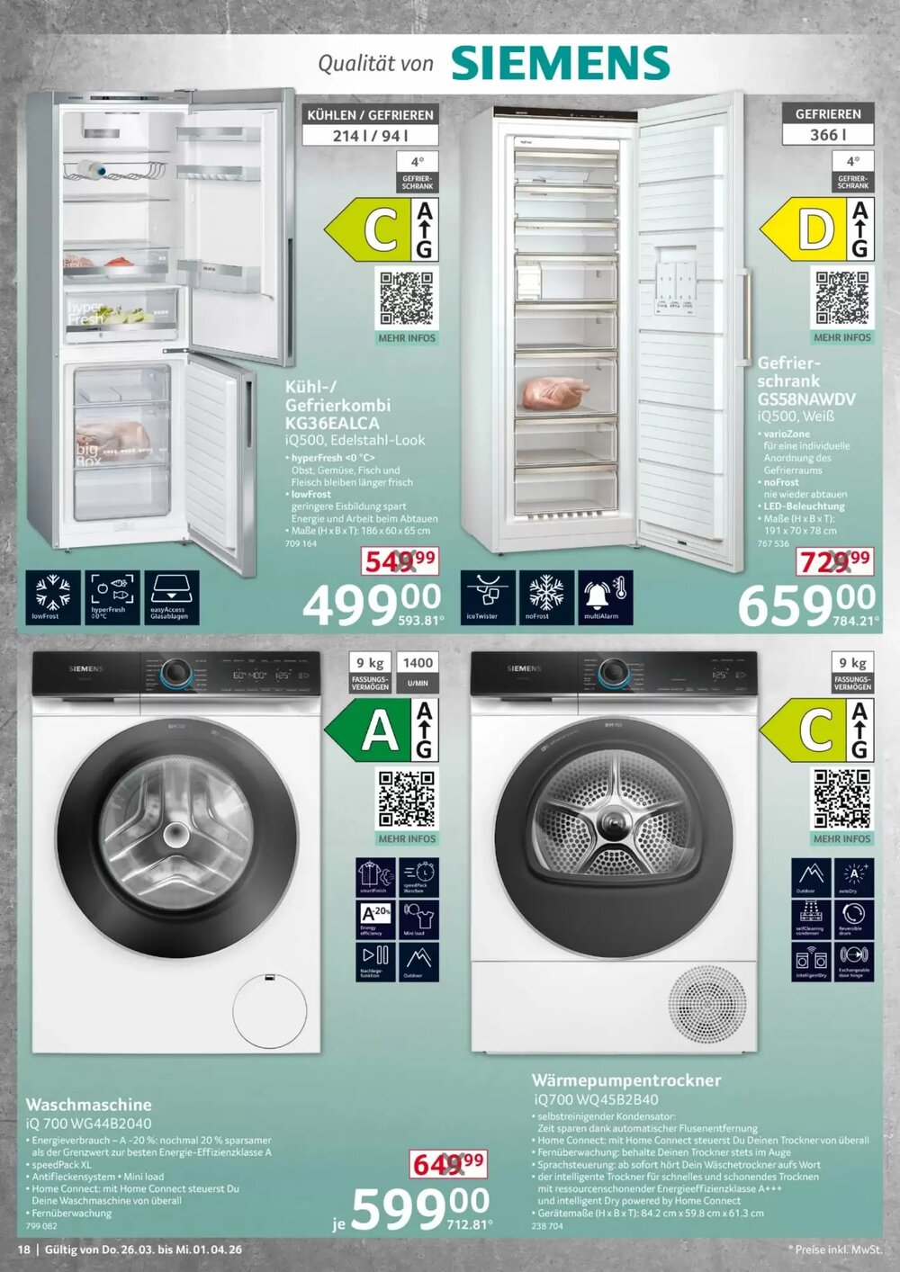 Selgros Prospekt (ab 26.03.2026) zum Blättern - Seite 18