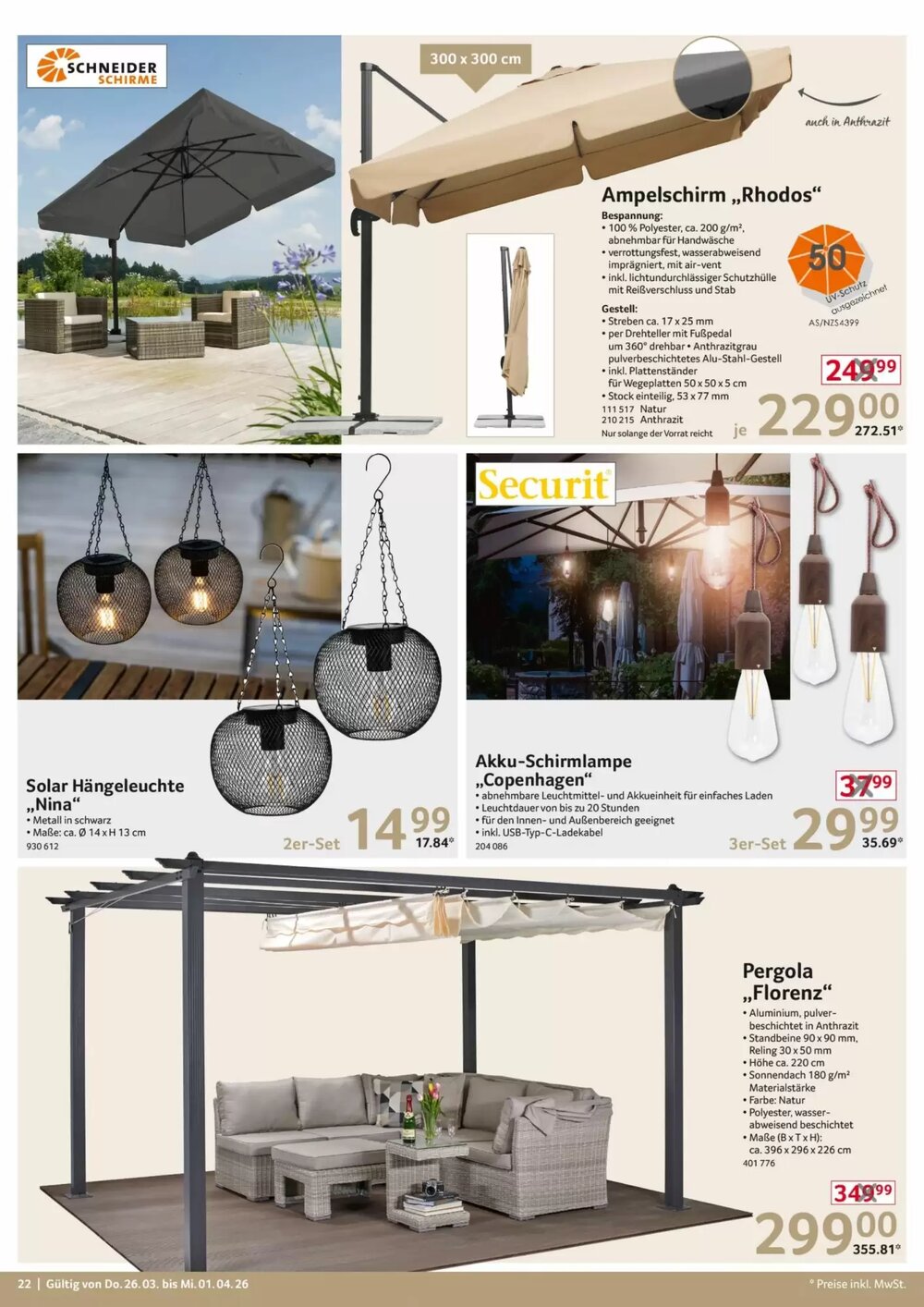 Selgros Prospekt (ab 26.03.2026) zum Blättern - Seite 22