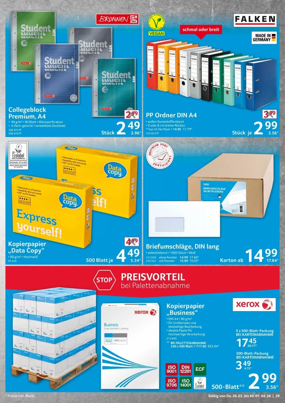 Selgros Prospekt (ab 26.03.2026) zum Blättern - Seite 29