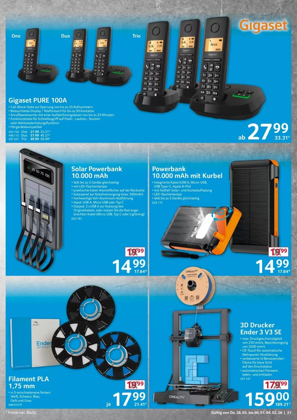 Selgros Prospekt (ab 26.03.2026) zum Blättern - Seite 31