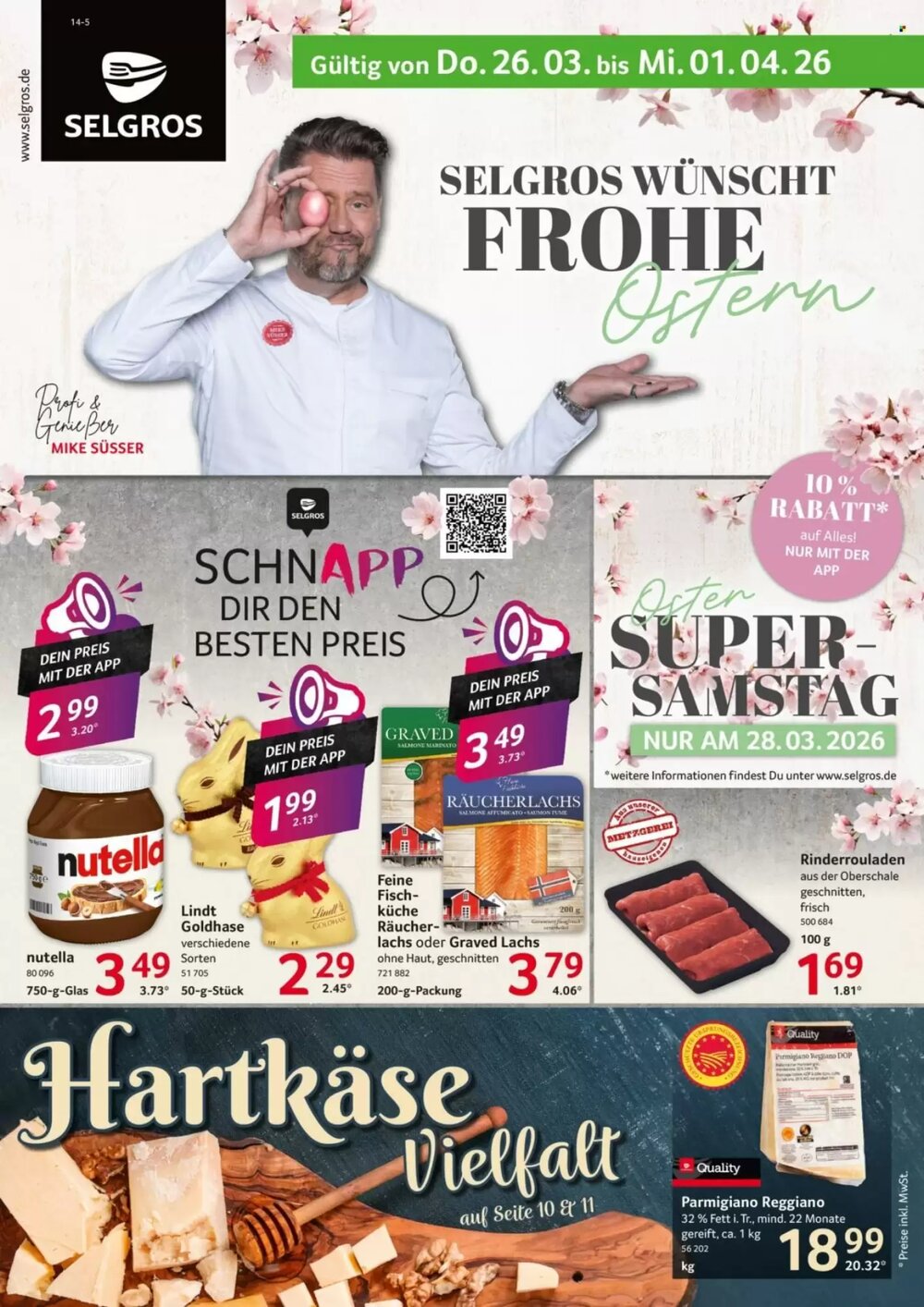 Selgros Prospekt (ab 26.03.2026) zum Blättern - Seite 1