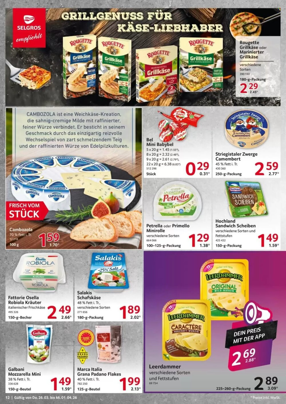 Selgros Prospekt (ab 26.03.2026) zum Blättern - Seite 12