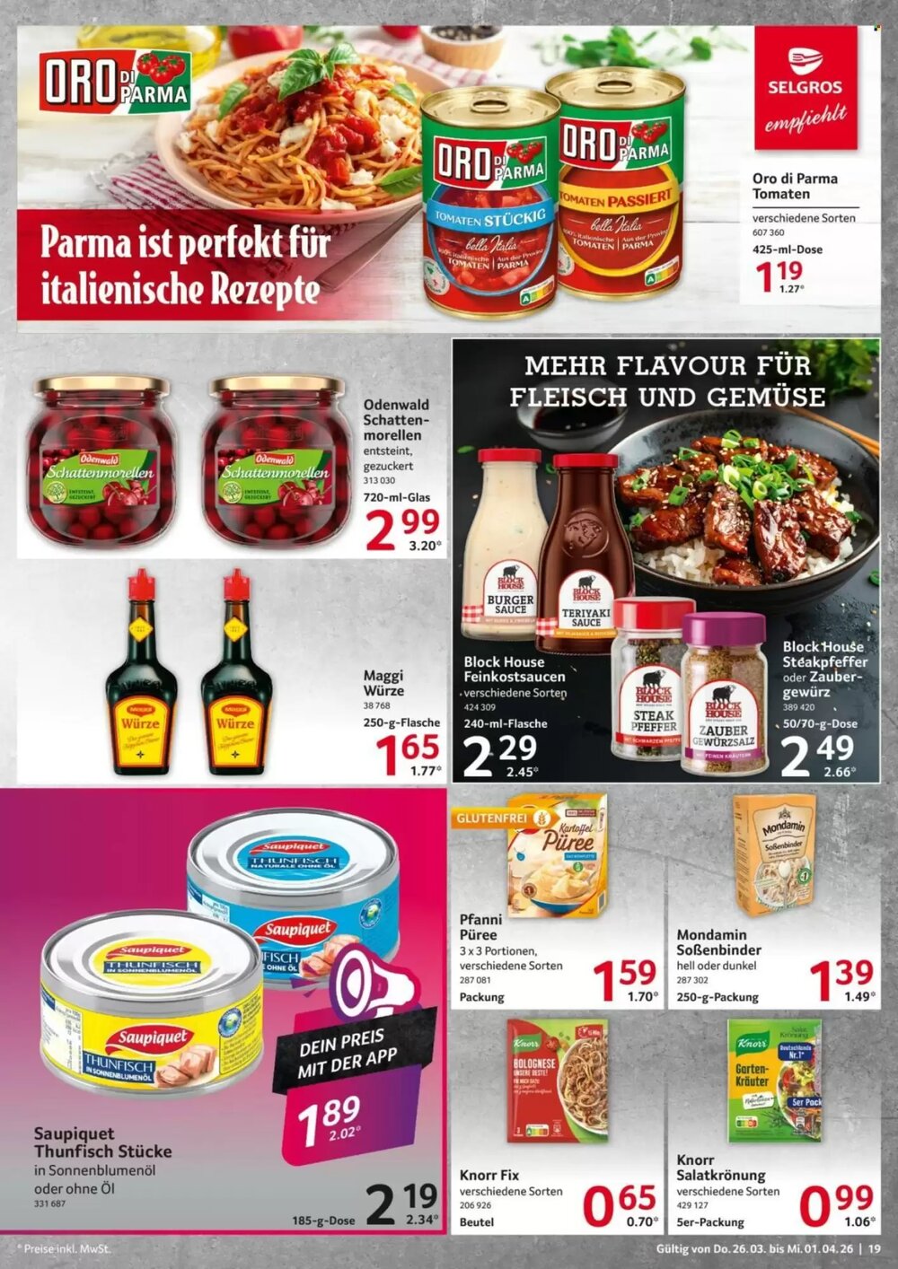 Selgros Prospekt (ab 26.03.2026) zum Blättern - Seite 19