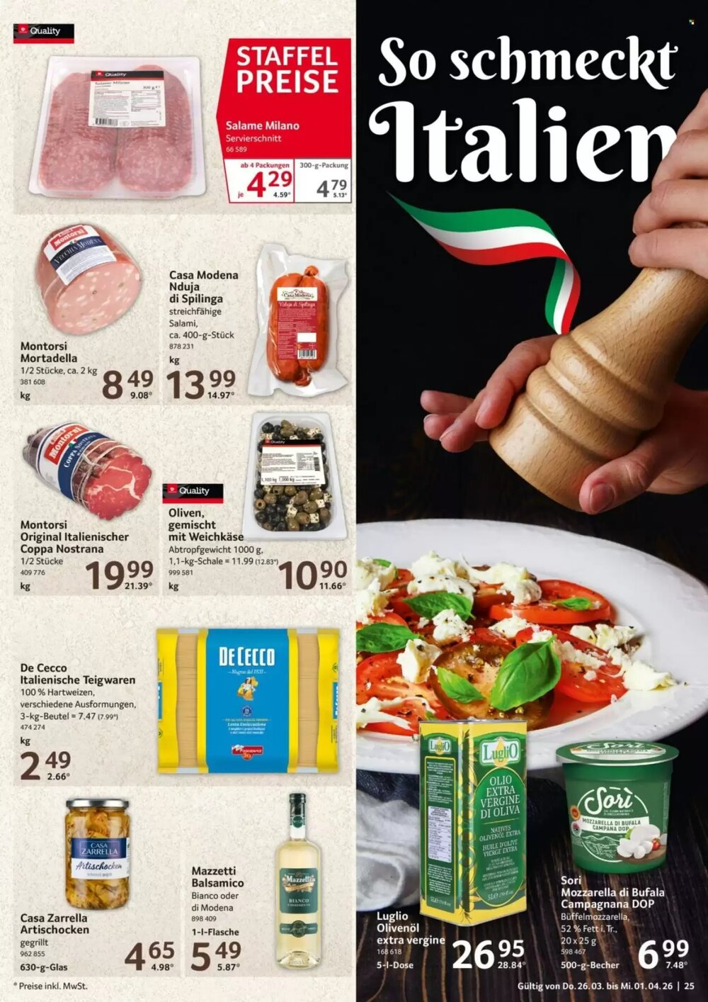 Selgros Prospekt (ab 26.03.2026) zum Blättern - Seite 25