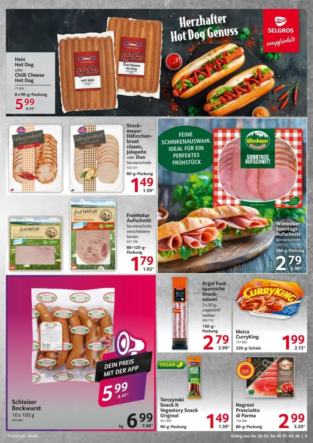 Selgros Prospekt (ab 26.03.2026) zum Blättern - Seite 5