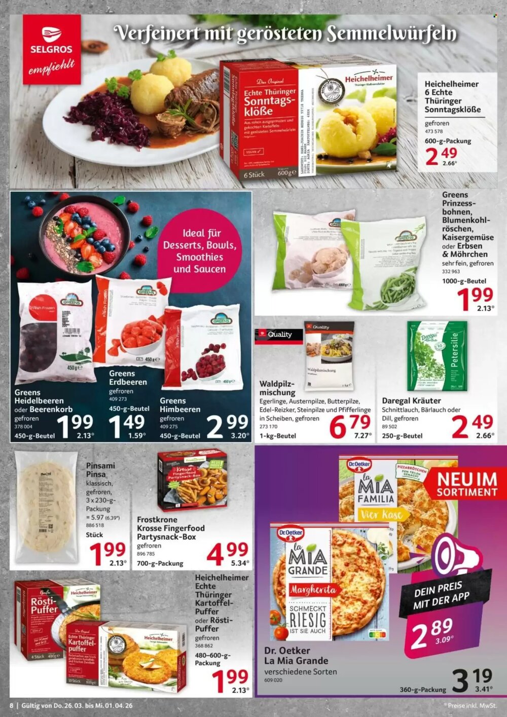 Selgros Prospekt (ab 26.03.2026) zum Blättern - Seite 8