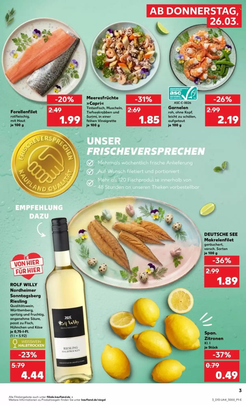 Kaufland Prospekt (ab 26.03.2026) zum Blättern - Seite 3