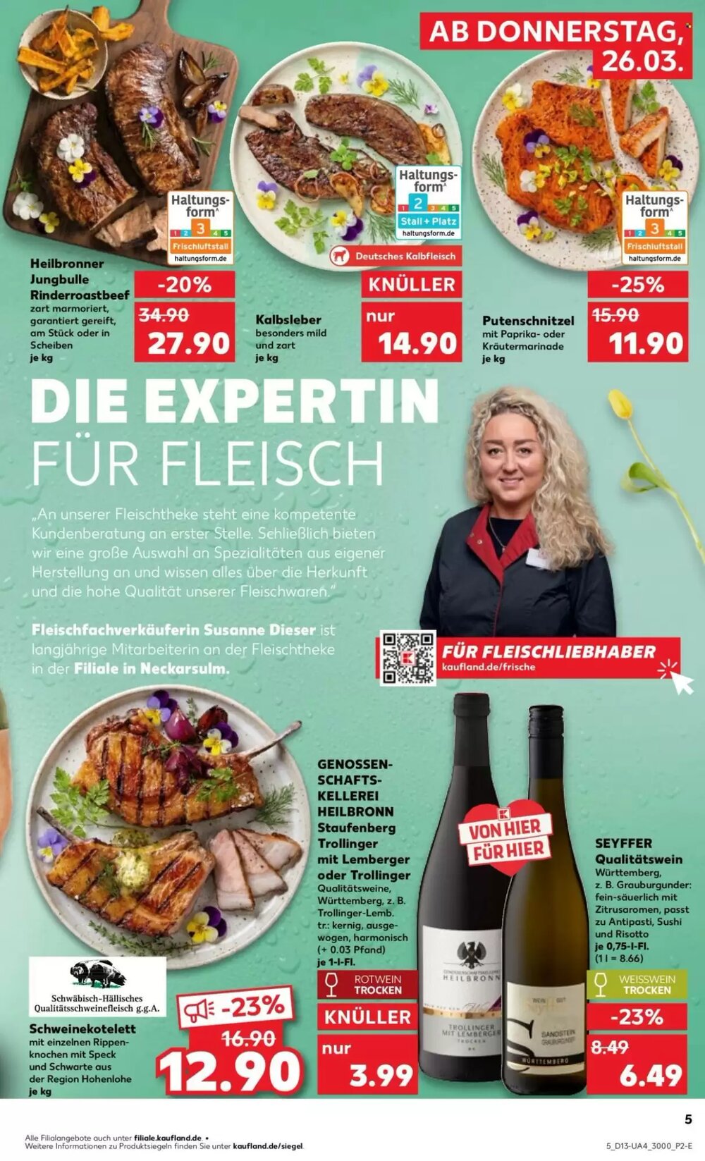 Kaufland Prospekt (ab 26.03.2026) zum Blättern - Seite 5
