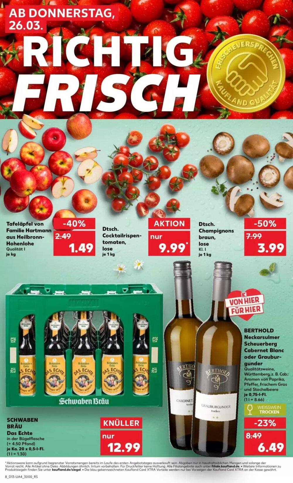 Kaufland Prospekt (ab 26.03.2026) zum Blättern - Seite 8