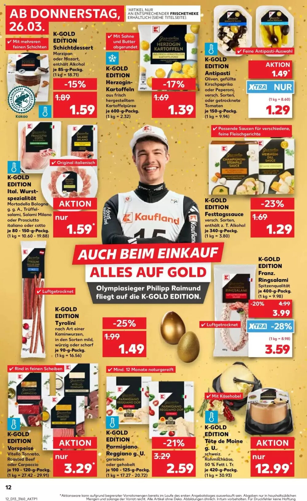Kaufland Prospekt (ab 26.03.2026) zum Blättern - Seite 12