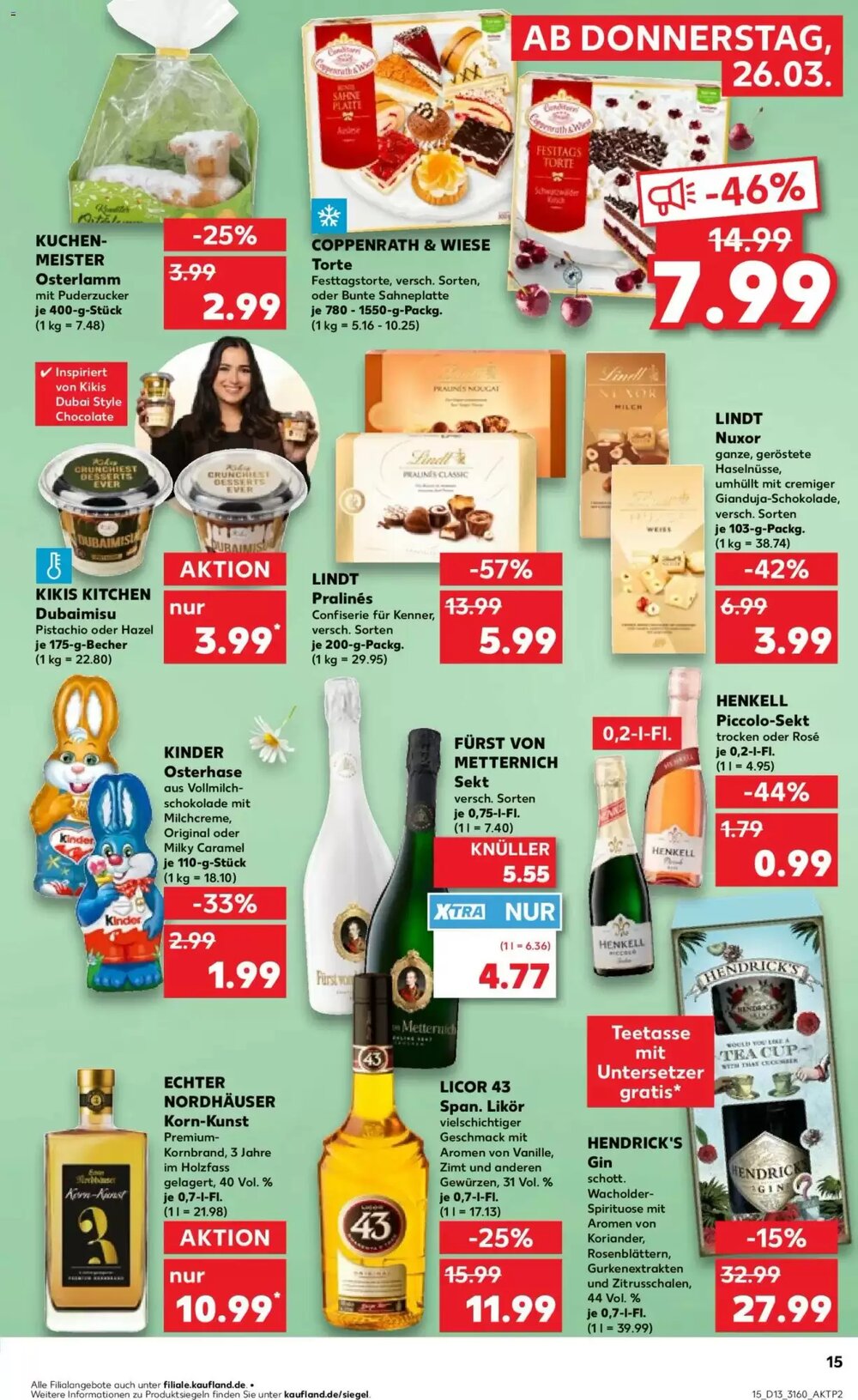 Kaufland Prospekt (ab 26.03.2026) zum Blättern - Seite 15