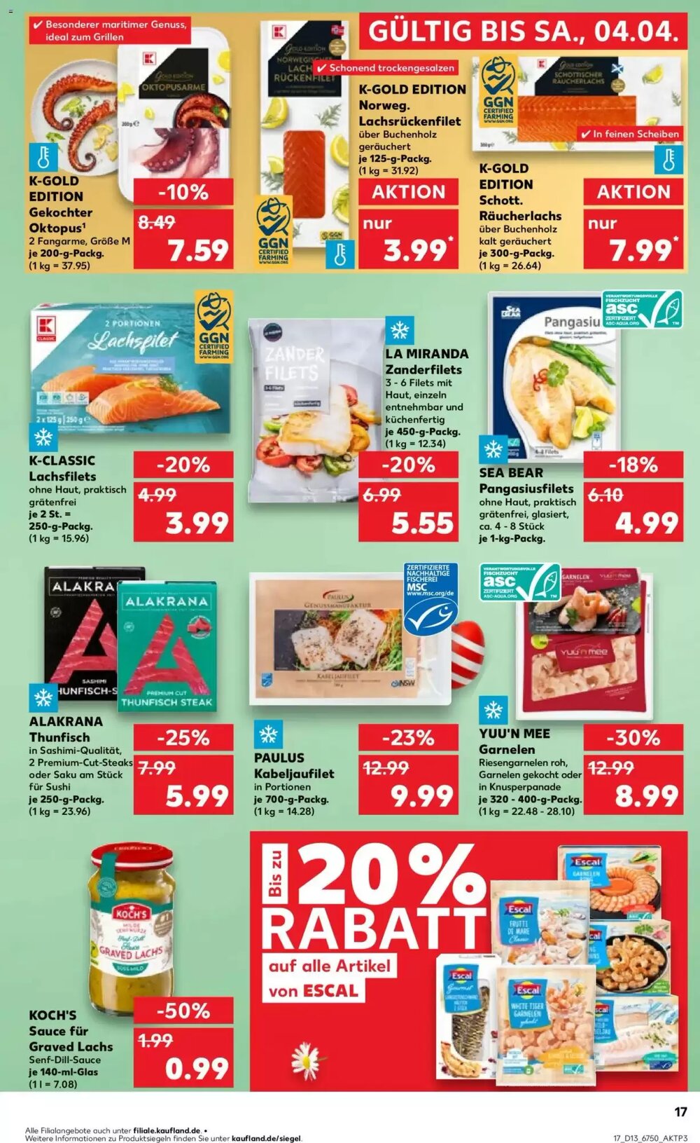 Kaufland Prospekt (ab 26.03.2026) zum Blättern - Seite 17