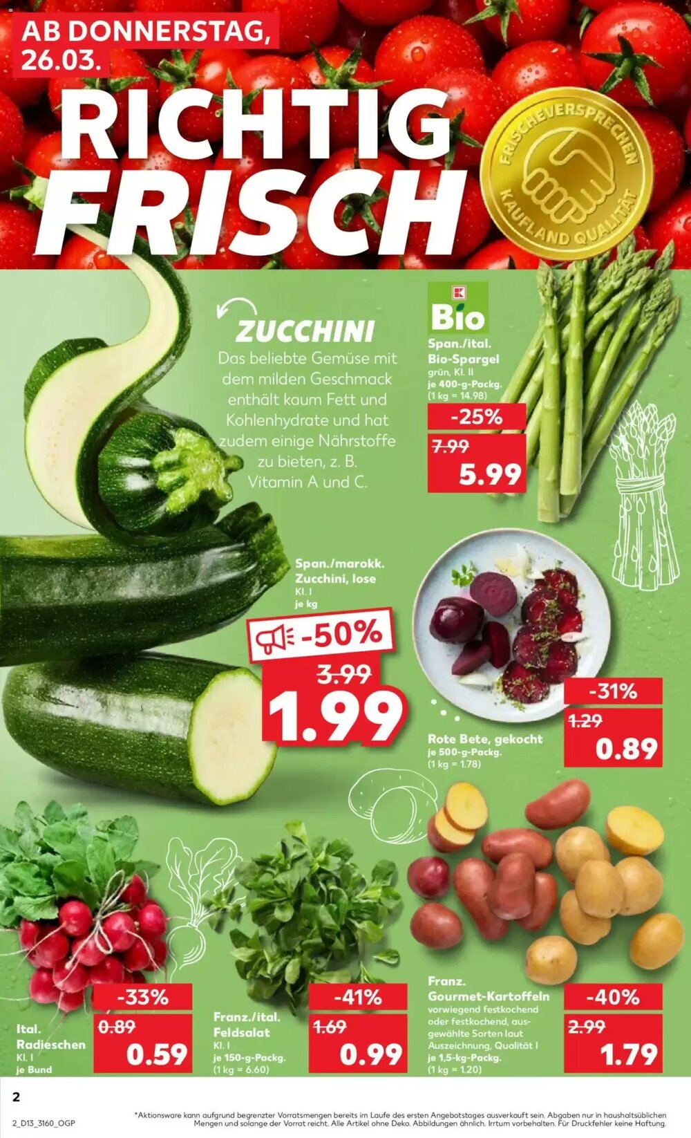 Kaufland Prospekt (ab 26.03.2026) zum Blättern - Seite 2