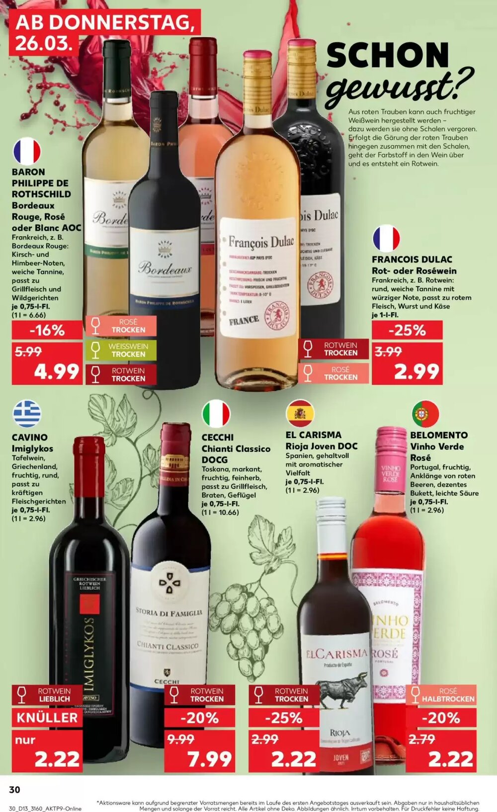 Kaufland Prospekt (ab 26.03.2026) zum Blättern - Seite 30