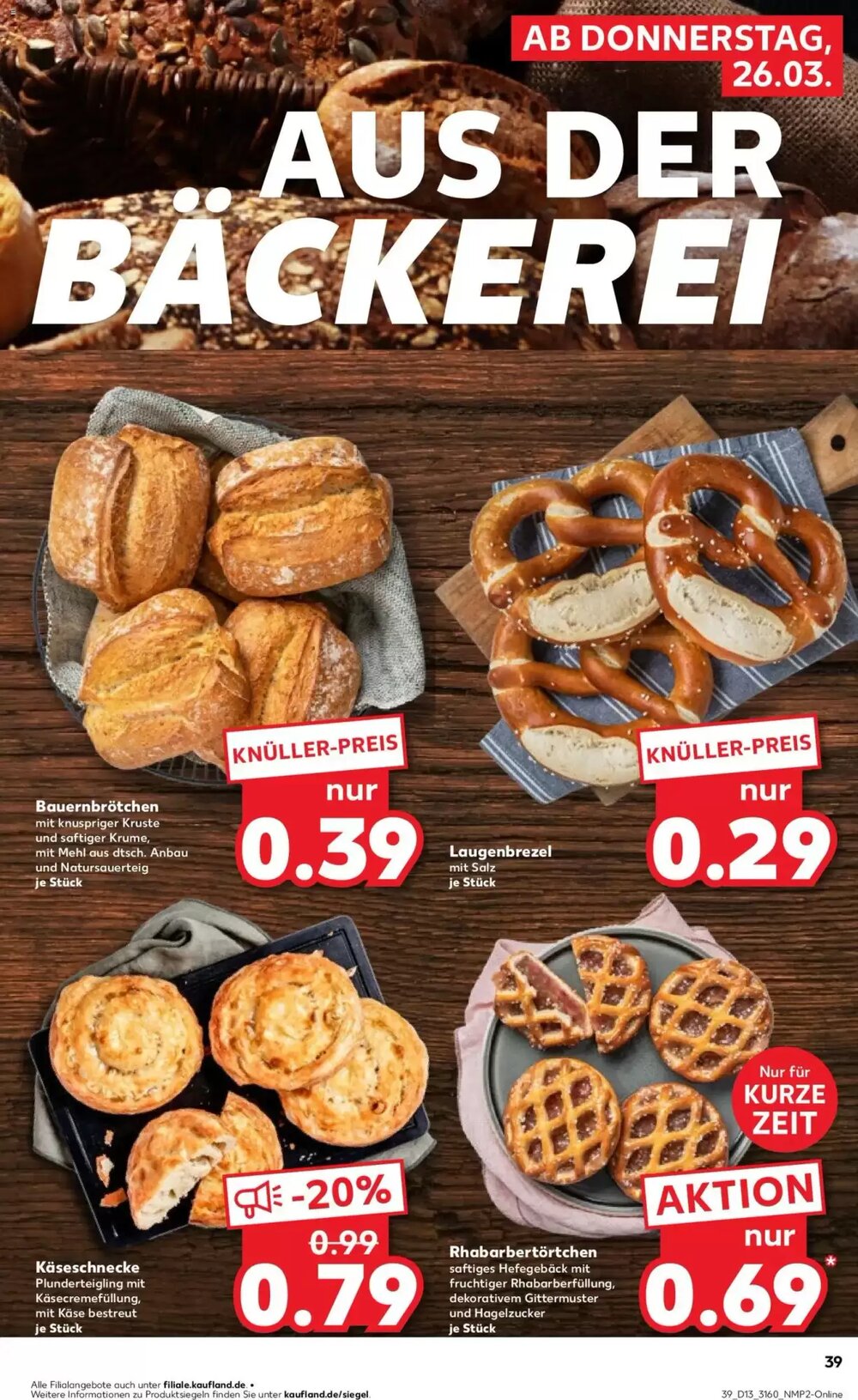 Kaufland Prospekt (ab 26.03.2026) zum Blättern - Seite 39