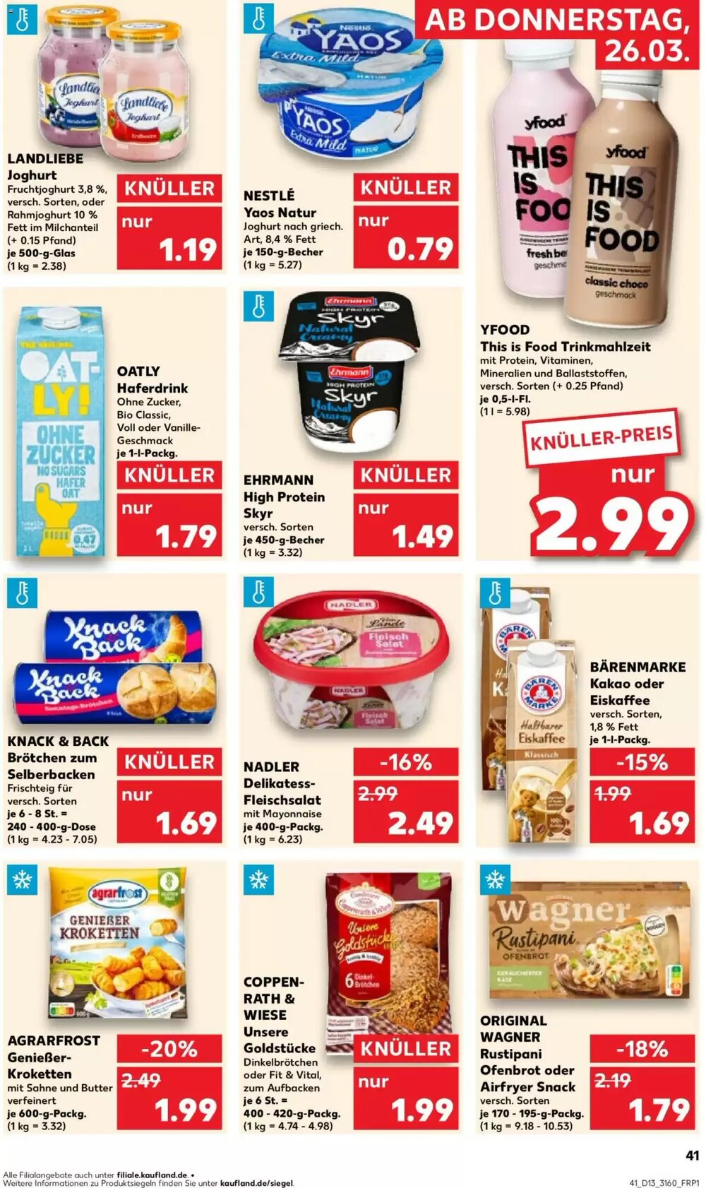 Kaufland Prospekt (ab 26.03.2026) zum Blättern - Seite 41