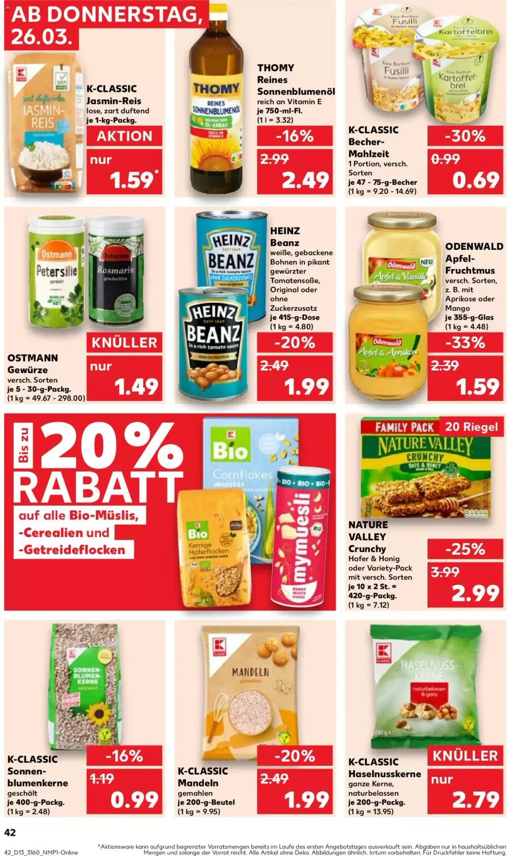 Kaufland Prospekt (ab 26.03.2026) zum Blättern - Seite 42