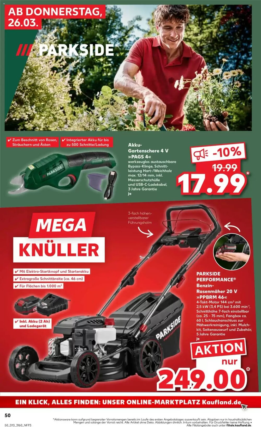 Kaufland Prospekt (ab 26.03.2026) zum Blättern - Seite 50