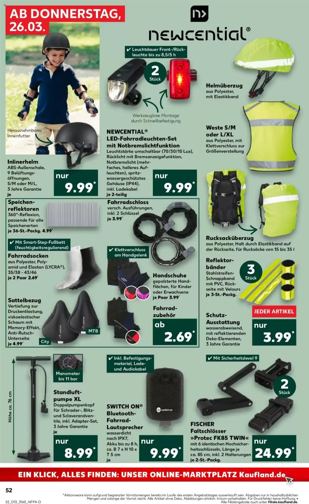 Kaufland Prospekt (ab 26.03.2026) zum Blättern - Seite 52