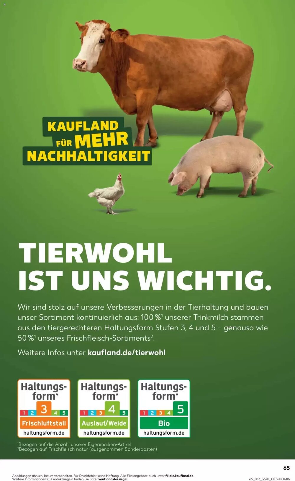 Kaufland Prospekt (ab 26.03.2026) zum Blättern - Seite 65