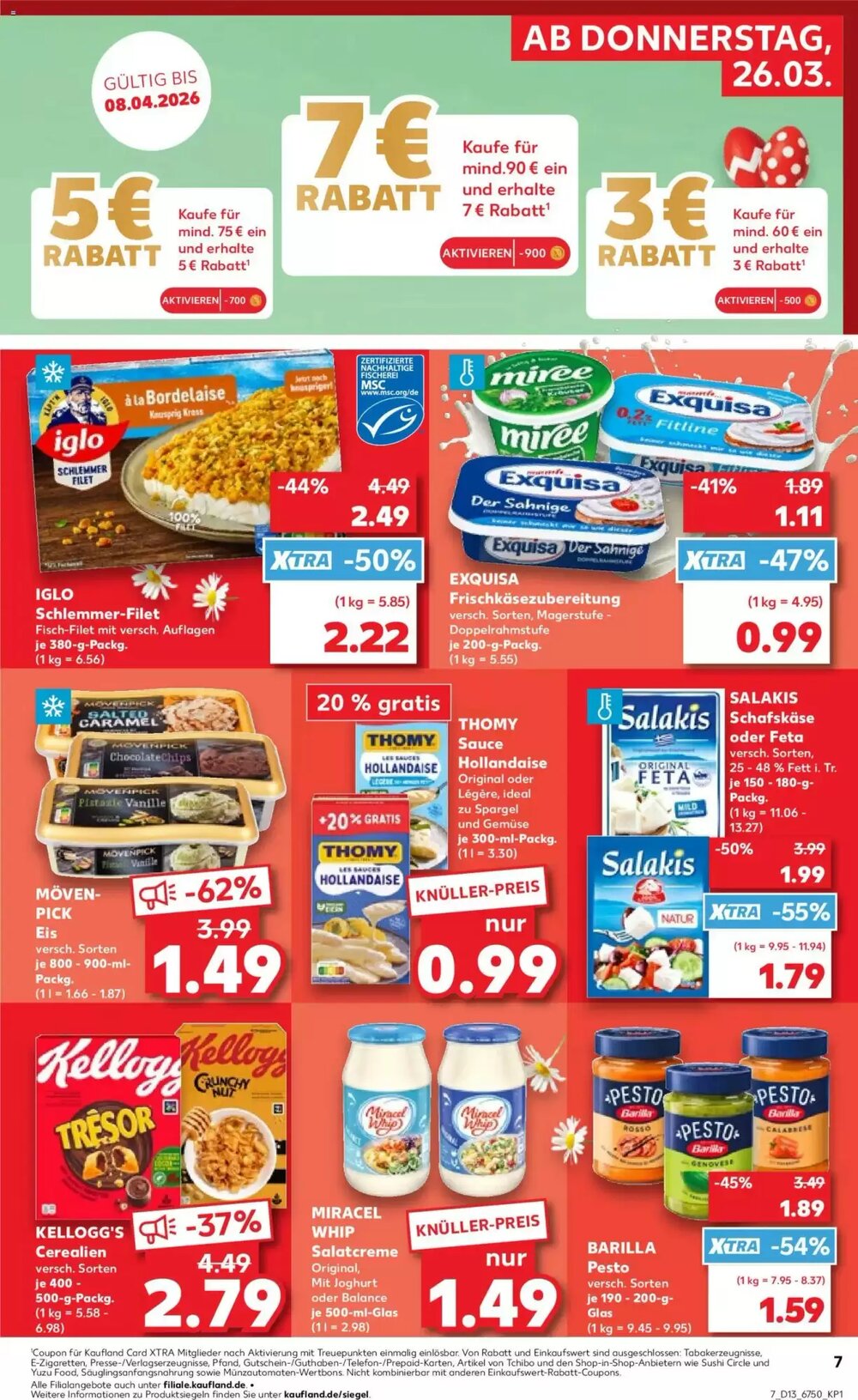 Kaufland Prospekt (ab 26.03.2026) zum Blättern - Seite 7