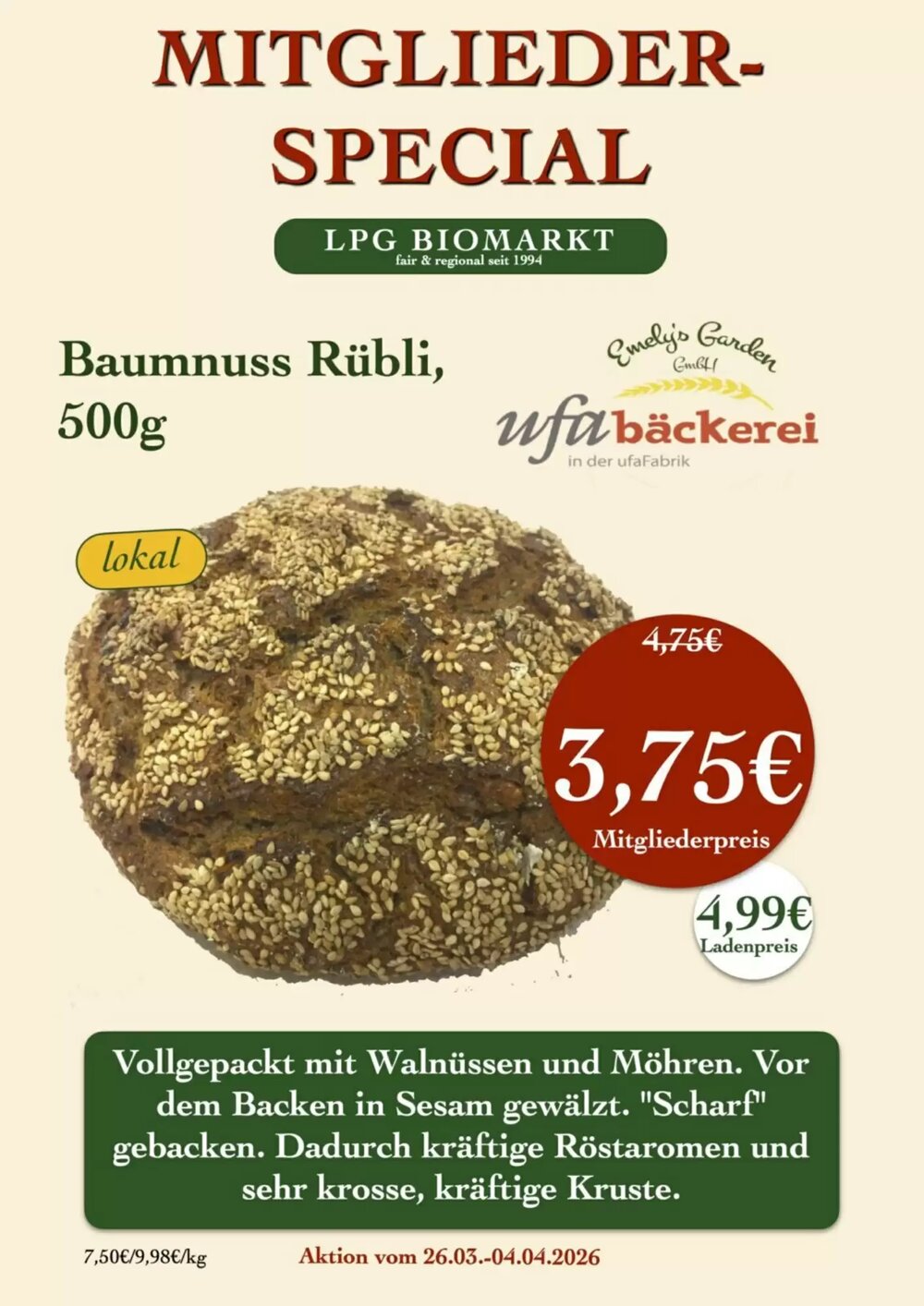 LPG Biomarkt Prospekt (ab 26.03.2026) zum Blättern - Seite 11