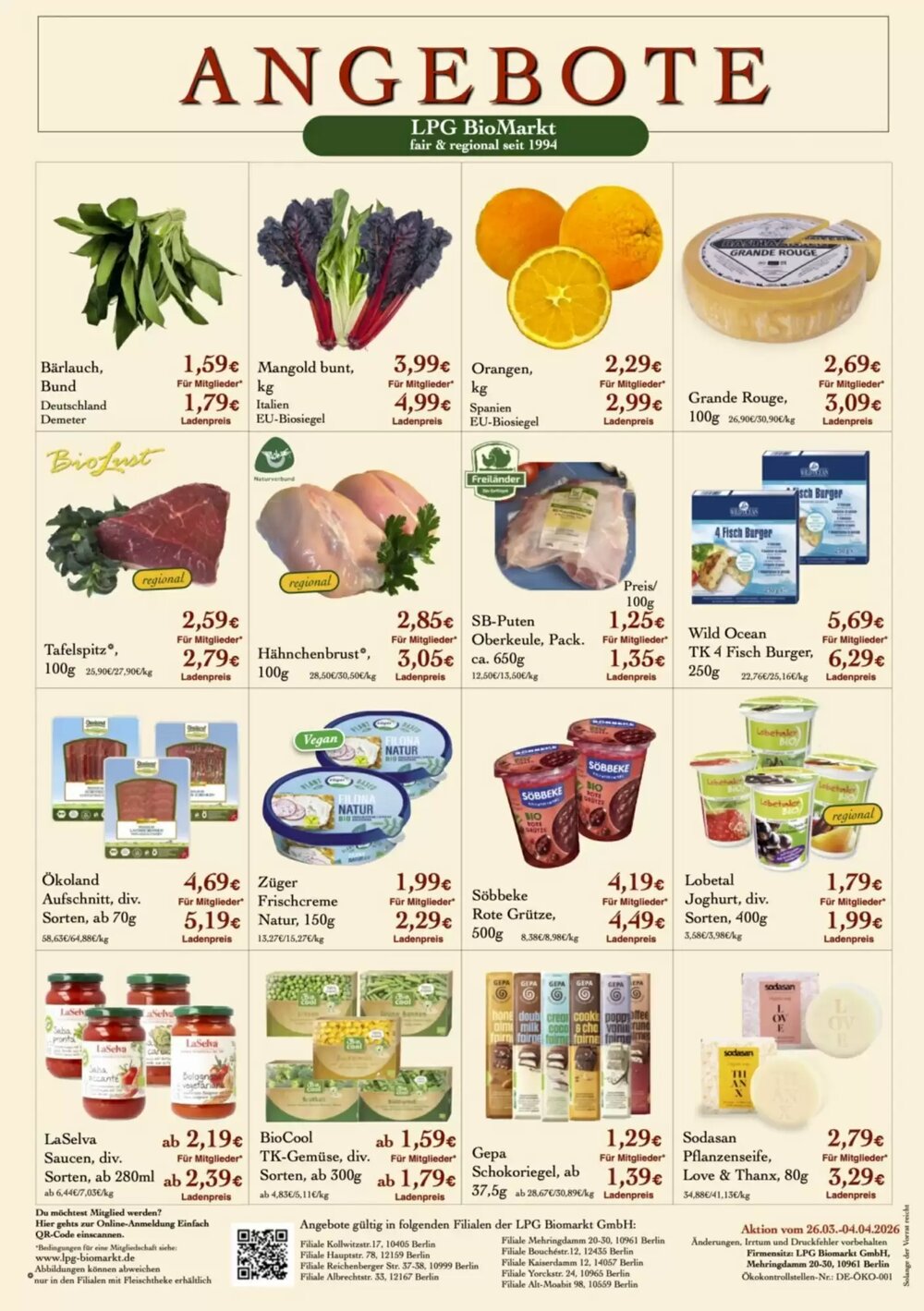 LPG Biomarkt Prospekt (ab 26.03.2026) zum Blättern - Seite 2