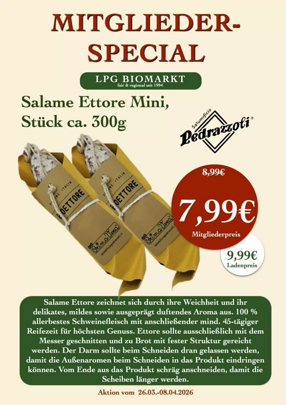 LPG Biomarkt Prospekt (ab 26.03.2026) zum Blättern - Seite 27