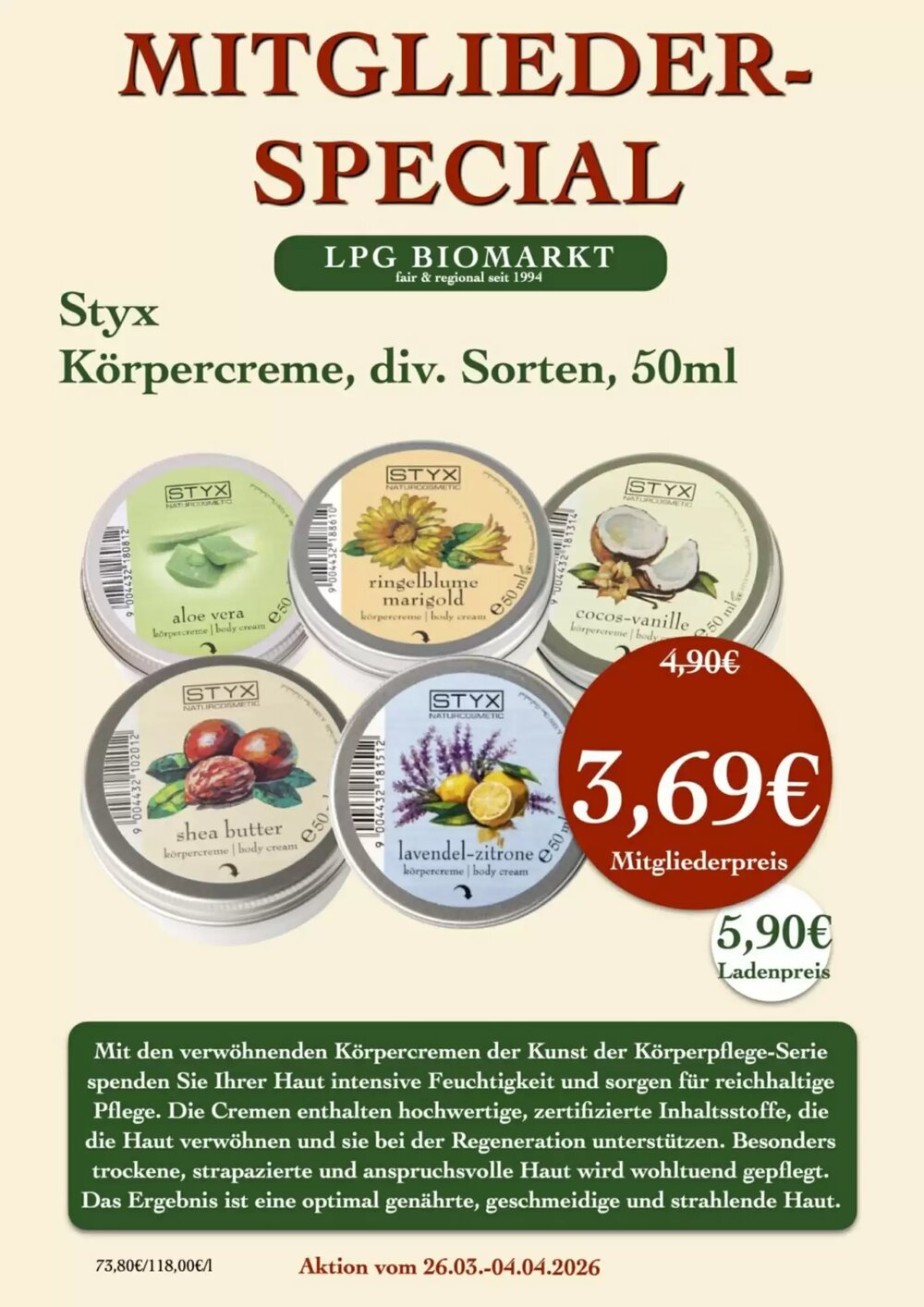 LPG Biomarkt Prospekt (ab 26.03.2026) zum Blättern - Seite 28