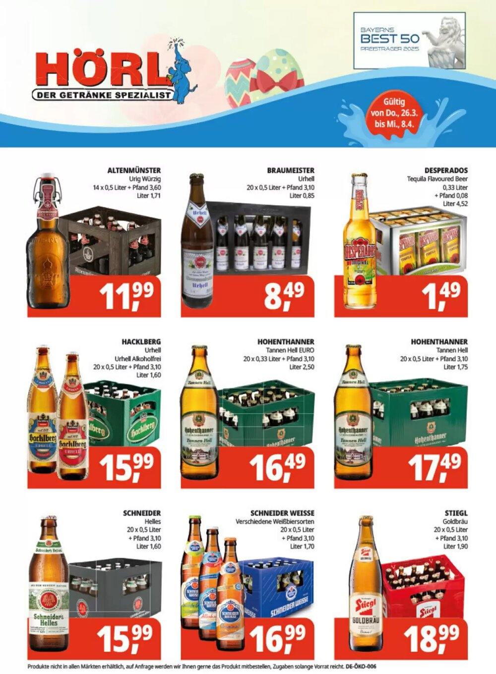 Hörl Getränke Prospekt (ab 26.03.2026) zum Blättern - Seite 2