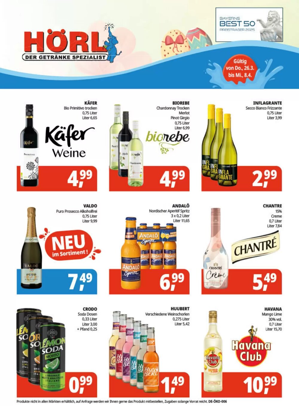 Hörl Getränke Prospekt (ab 26.03.2026) zum Blättern - Seite 6